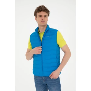 U.S. Polo Assn. Erkek Saks Yelek (Dokuma) 50280831-VR045