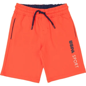 U.S. Polo Assn. Erkek Çocuk Kırmızı Şort (Örme) 50282020-VR030