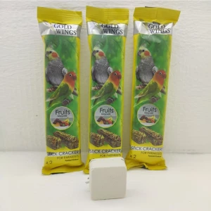 Cennet , Sevda Papaganı Çekirdekli Kraker 3 Paket 2li + Gaga Taşı Hediye