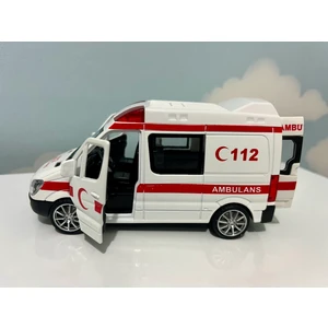 Fırsat Bulutum Oyuncak Metal Ambulans