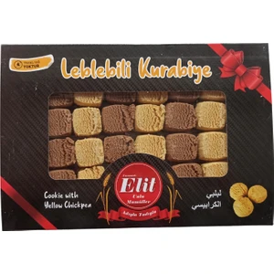 Tavşanlı Elit Unlu Mamulleri Leziz Leblebi Kurabiyesi: Ev Yapımı, Otantik ve Sağlıklı Sade ve Kakolu (Karışık) Çeşitleriyle 250 gr
