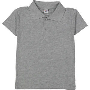 Bilge Trend Kız Erkek Çocuk Kısa Kollu Unisex Polo Yaka T-Shirt ,okul Tişörtü