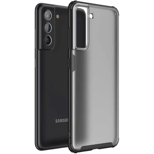 Samsung Galaxy S21 Fe Kılıf Kenarı Darbeye Dayanıklı Arka Sert P.c Telefon Kılıfı
