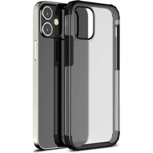 Apple iPhone 12 Mini Kılıf Kenarı Darbeye Dayanıklı Arka Sert P.c Telefon Kılıfı
