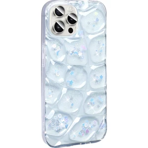 Apple iPhone 14 Pro Max Kılıf Simli 3D Desenli Silikon Hacar Telefon Kılıfı