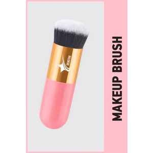 Professional Make-Up Luxury Kabuki Fondöten ve Allık Makyaj Fırçası Dm