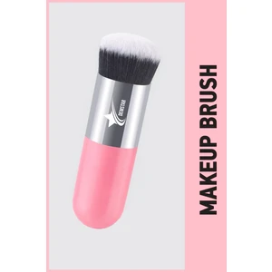 Professional Make-Up Luxury Kabuki Fondöten ve Allık Makyaj Fırçası Dm