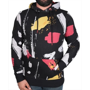 Bad Bear Painter Kapüşonlu Erkek Siyah Sweatshirt