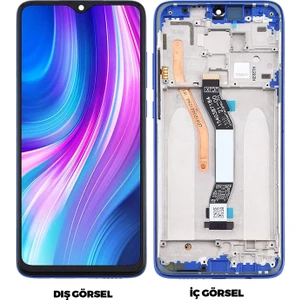 Teknonet Xiaomi Redmi Note 8 Pro Uyumlu Org Lcd+Dokunmatik+Çıtalı
