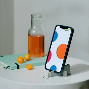 Yuppıenalle Telefon/tablet Standı, Gri, 8x4 cm