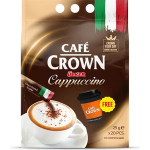 Cafe Crown Cappucino 25 Gr. x 20 Adet
