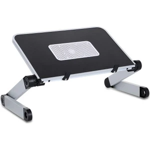 Ayarlanabilir Katlanabilir Dizüstü Bilgisayar Masası Soğutucu Fanlı Macbook Stand