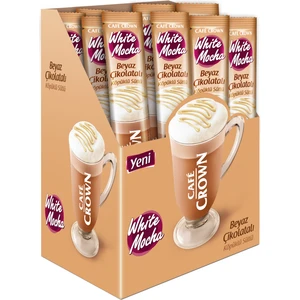 Cafe Crown Beyaz Çikolatalı Mocha 17 Gr. x 24 Adet