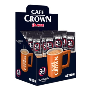 Cafe Crown 3'ü 1 Arada Action 17 Gr. x 24 Adet