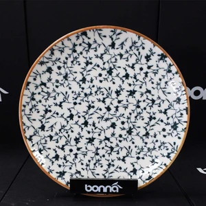 Porselen Calif Serisi 6'lı 21 cm Düz Tatlı Tabağı