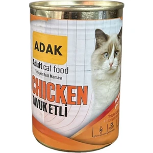 Tavuk Etli Yetişkin Kedi Maması Konservesi 415GR x 24 Adet