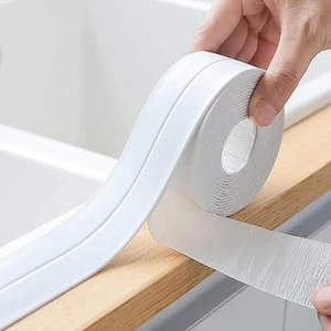 Su Sizdirmaz Geçirmez Bant Ev Küvet Lavabo Mutfak Kenar Bandı Su Geçirmez 3,2 m x 38 Duş Tuvalet Bant