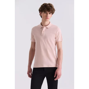 Pudra Slim Fit Polo Yaka T-Shirt