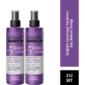 Urban Care Expert Biotin & Kafein Sprey Tonik 200 ml x 2 Adet