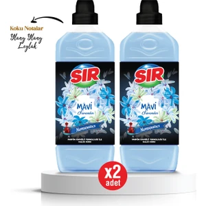 Çamaşır Yumuşatıcısı Mavi Sevenler 2000 ml 2'li