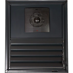 Aspiratörlü (Havalandırma - Fanlı) Antrasit Alüminyum Yüzeysel Yapıştırma Menfez