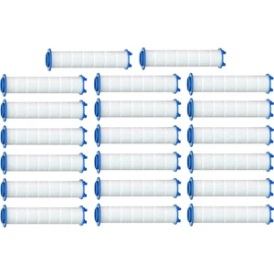 Sert Su Için 20PCS Yedek Duş Filtresi - Klor ve Florürü Gidermek Için Yüksek Çıkışlı Duş Suyu Filtresi (Yurt Dışından)