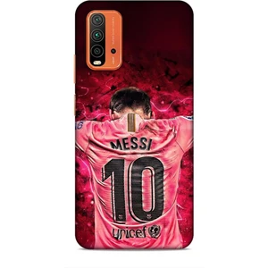 Xiaomi Redmi 9t Kılıf Players 4 Lionel Messi Wallpaper Silikon Kılıf