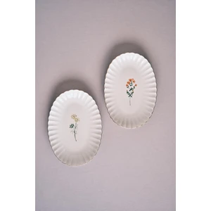 Kütahya Porselen Tiny Miny 2 Parça 24 cm Kayık Tabak