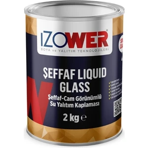 Izower Şeffaf Liquid Glass Su Yalıtım Kaplaması-2 kg