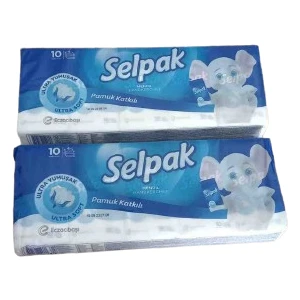 10'lu Selpak Klasik Mendil 4 Katlı