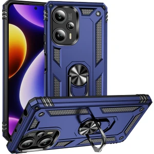 Xiaomi Poco F5 Kılıf Vega Yüzüklü Standlı Tank Kapak