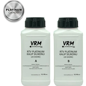 Vrm Vernikrecinemarketi RTV-2 Platinum Kalıp Silikonu (20 Shore) 1 Kg