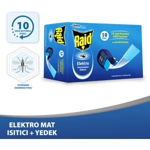 Elektro Isıtıcı + 10 Kokusuz Mat