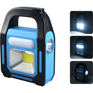 Solar El Feneri USB Şarjlı