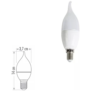 Buji Fılament Ampul Damla Kivrik Uc GünIşığı 7W