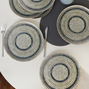 Mosaic Marvels Servis Tabağı 28 cm 6 Adet 21620