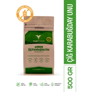 Tam Tarım (Glutensiz) Çiğ Karabuğday Unu 500 gr
