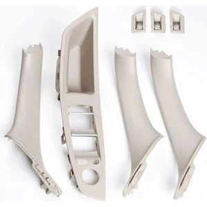 Bmw F10 5 Serisi 2011-2016 F10-F10 Lcı Oyster Modernline Kapı Kolu Tutamağı ve Cam Tuş Seti 7 Parça