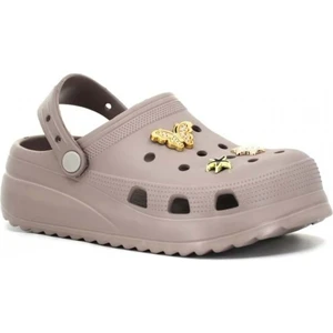 Sonımıx EZ129.01 Zenne Yüksek Crocs - Vizon - 38
