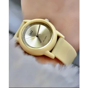 kadın Su Geçirmez Plastik Kordon Kol Saati