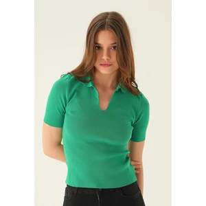 1905 Polo Yaka Tişört Benetton Yeşili