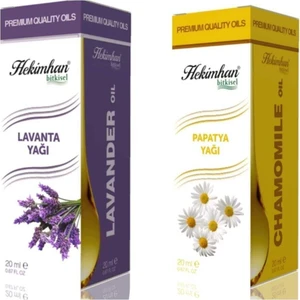 Lavanta Yağı 20 ml ve Papatya Yağı 20 ml Avantaj Paketi