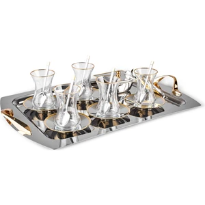 Perry Gold 40 Parça 12 Kişilik Çay Seti