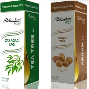 Çay Ağacı Yağı 20 ml ve Argan Yağı 20 ml