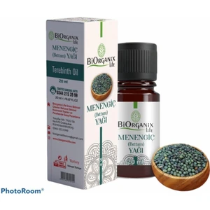 Biorganix Life Menengiç Bıttım Yağı 20 ml Terebinth Oil