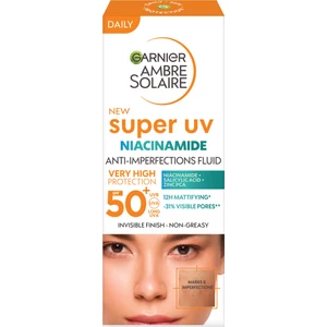 Ambre Solaire Super UV Niasinamid Cilt Kusurları Karşıtı Günlük Güneş Koruyucu Fluid Krem SPF50+ 40ML
