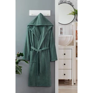Mira Home Kapüşonlu Unisex Banyo Bornozu  Soft Pamuklu