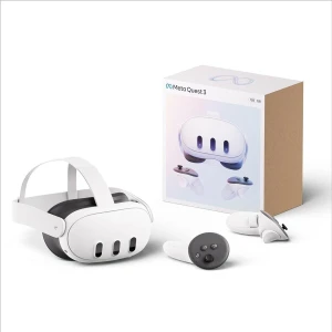 Quest 3 128 Gb Kablosuz VR Gözlüğü Yüksek Çözünürlük ve Tüm Oyunlarla Uyumlu