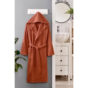 Mira Home Kapüşonlu Unisex Banyo Bornozu  Soft Pamuklu