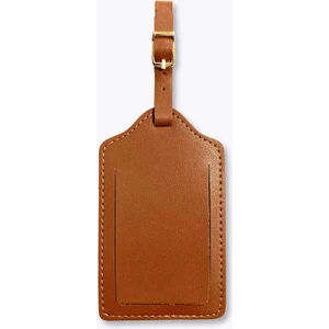 Le Color Vegan Valiz Etiketi  Kahve